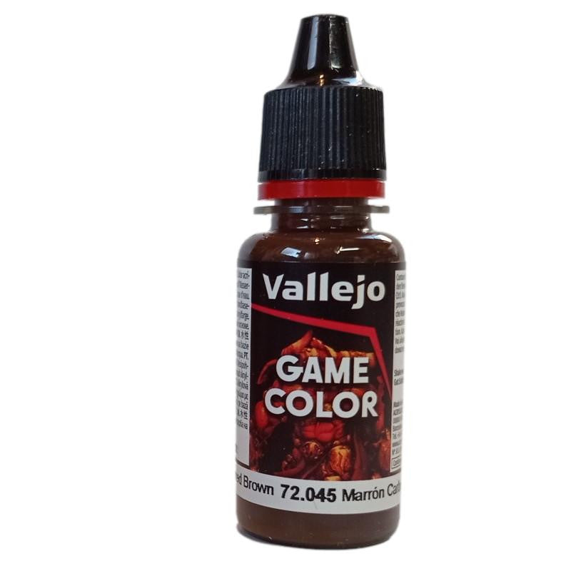 Vallejo Game Color: Charred Brown, 17 ml. 72045